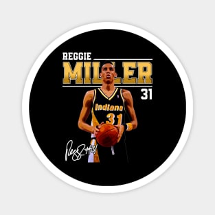 Reggie Miller Choke Sign Basketball Legend Signature Vintage Retro 80s 90s Bootleg Rap Style Magnet